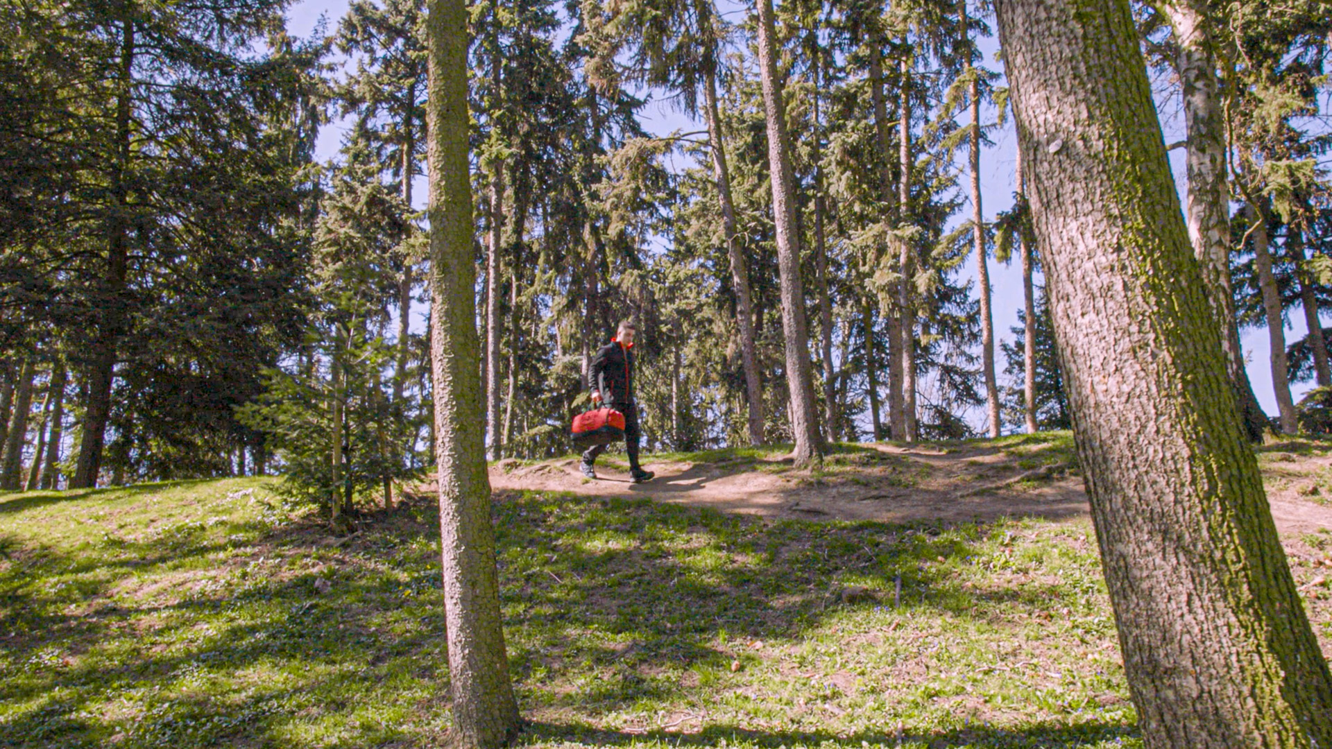 film produktowy reklamowy w plenerze, ujęcia z gimbala dji rs4 pro