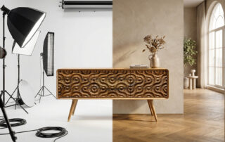 zdjęcia produktowe mebli